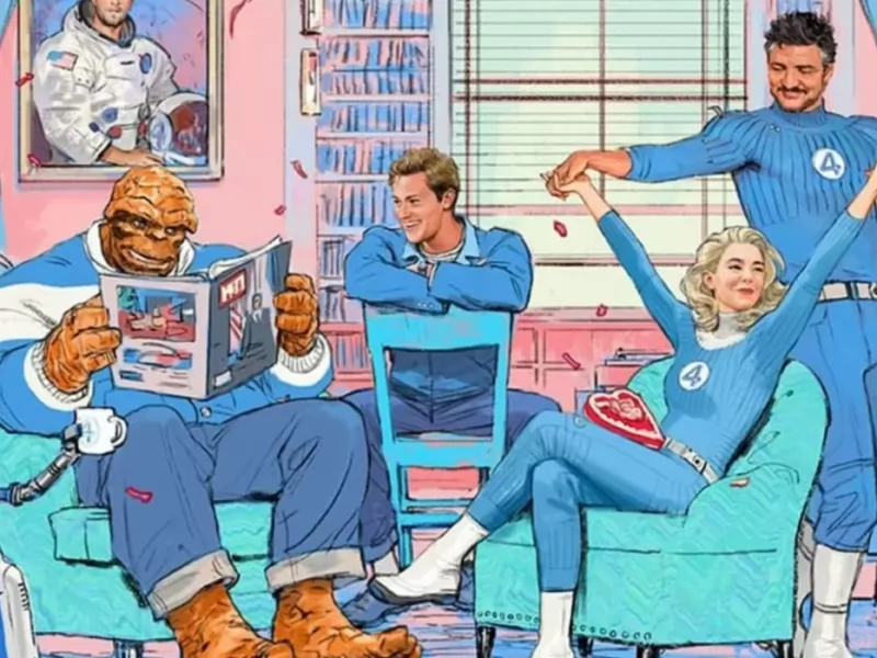 Fantastic 4: la nuova fan-art con Torcia Umana conquista i social