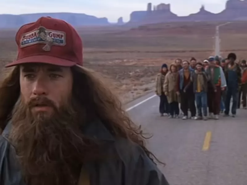 Forrest Gump: scopri la celebre scena che ha rischiato di sparire per sempre dal film