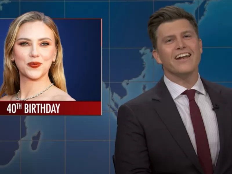 Scarlett Johansson scioccata per le battute del marito su di lei al Saturday Night Live